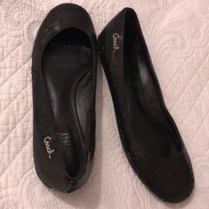 Coach ballet flats